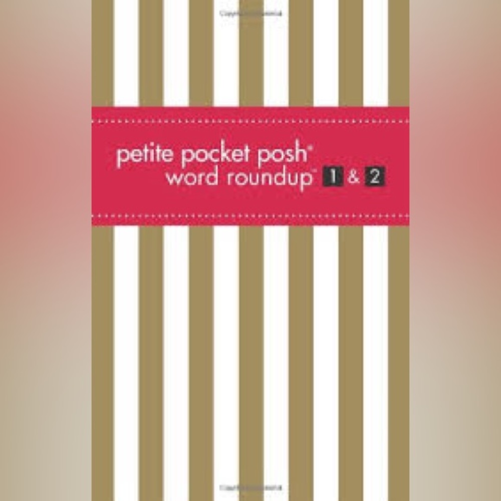 NWOT Set of Petite Pocket Posh Puzzle Books
